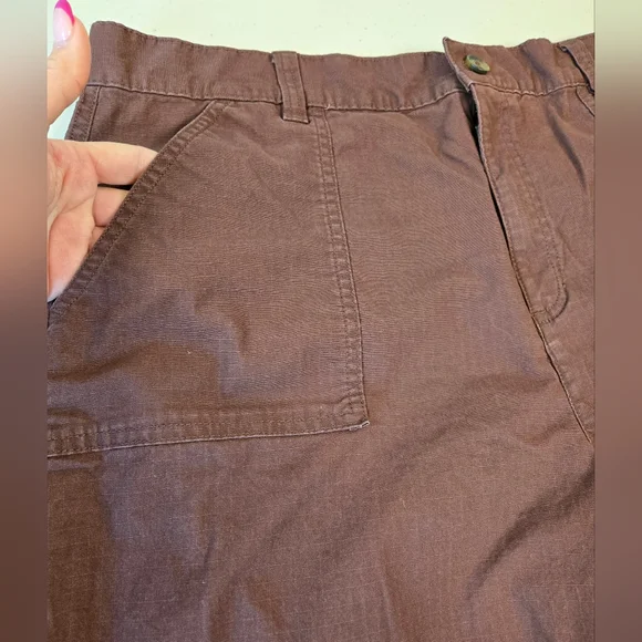 Eddie Bauer Jogger Pants, Brown, 16 - Picture 6 of 14